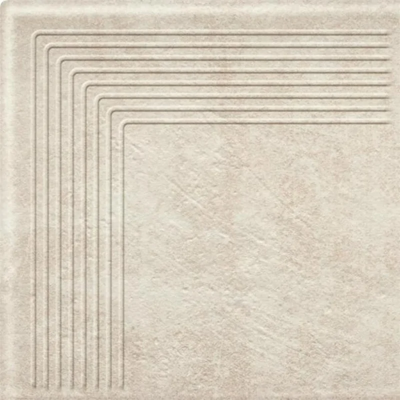 5902610574764 PARADYŻ Scandiano Beige Stopnica Narożna Struktura Mat. 30x30 Z---300X300-1-SCAN.BESN-2