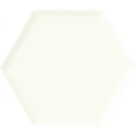5902610552014 PARADYŻ Uniwersalny Heksagon White Struktura Połysk 19,8x17,1 SS--198X171-1-UNIW.WH