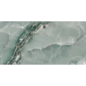 Flizy Gres szkliwiony hiszpański BALDOCER Onyx Turquoise Pulido Gres Rekt. Połysk 60x120 kamieniopodobne kamień