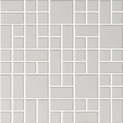 CERAMIKA COLOR PLATINUM GLASS MOSAIC 25x25 G1