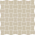 PARADYŻ Modernizm Bianco Mozaika Prasowana 30,86x30,86 G1