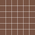 5904584112577 sklep płytki flizy PARADYŻ Modernizm Brown Mozaika Prasowana Mat. Kostka 4,8x4,8 29,8x29,8 30x30