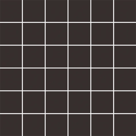 5904584112614 sklep płytki PARADYŻ Modernizm Nero Mozaika Prasowana Mat. Kostka 4,8x4,8 29,8x29,8 30x30 M-P-298X298-1-MODM.NE
