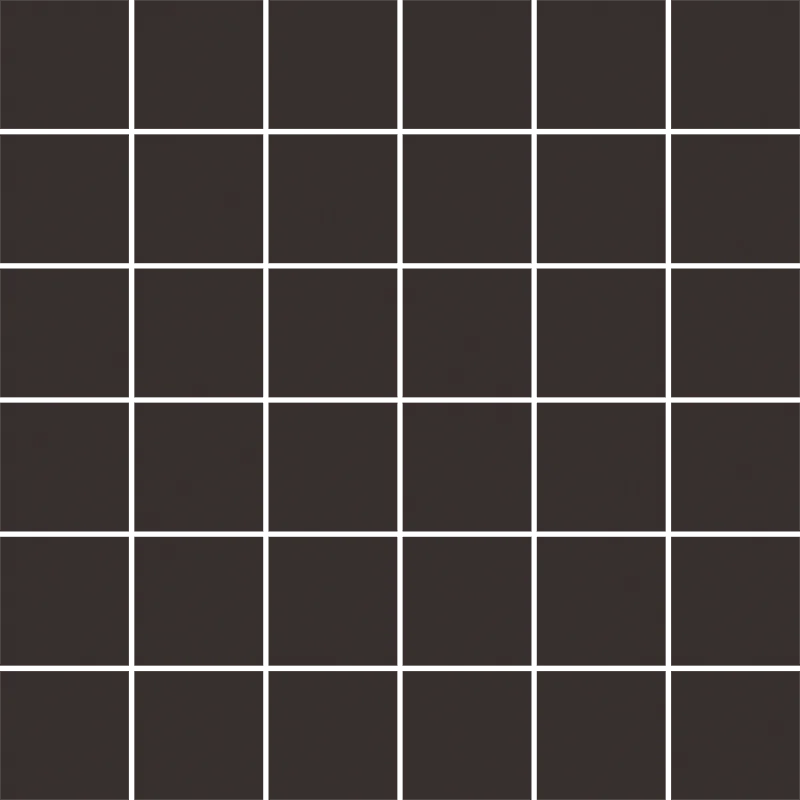 5904584112614 sklep płytki PARADYŻ Modernizm Nero Mozaika Prasowana Mat. Kostka 4,8x4,8 29,8x29,8 30x30 M-P-298X298-1-MODM.NE