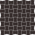 M-P-309X309-1-MODM.NE PARADYŻ Modernizm Nero Mozaika Prasowana Mat. K.3,6x4,4 30,86x30,86 5900144099883