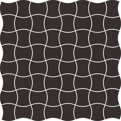 M-P-309X309-1-MODM.NE PARADYŻ Modernizm Nero Mozaika Prasowana Mat. K.3,6x4,4 30,86x30,86 5900144099883