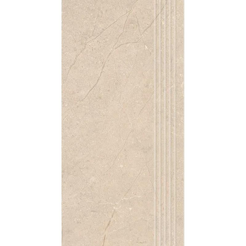 5902610550294 sklep płytki PARADYŻ Sunnydust Light Beige Stopnica Prosta Nacinana Mat. 29,8x59,8 30x60 RN--298X598-1-SUNN.LBSP