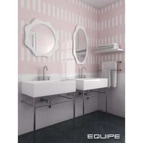 000000000000022856 Płytki kolorowe cegiełki hiszpańskie EQUIPE Arrow Blush Pink Płytka Ścienna 5x25 G1