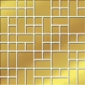 CERAMICA BIANCA Gold Glass Mozaika 25x25 G1