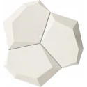 MS-02-593-0210-0190-1-007 DOMINO (Tubądzin) Velo Bianco Mozaika 19x21 G1 5900199017467
