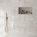 8435404945442 EQUIPE Tribeca Oatmeal EQ 26872 Płytka Ścienna Cegiełka Połysk 6x24,6 G1