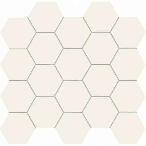 5900199150652 TUBĄDZIN All in White / White Mozaika Mozaika Ścienna Matowa 30,6x28,2 MS-01-156-0248-0306-1-035