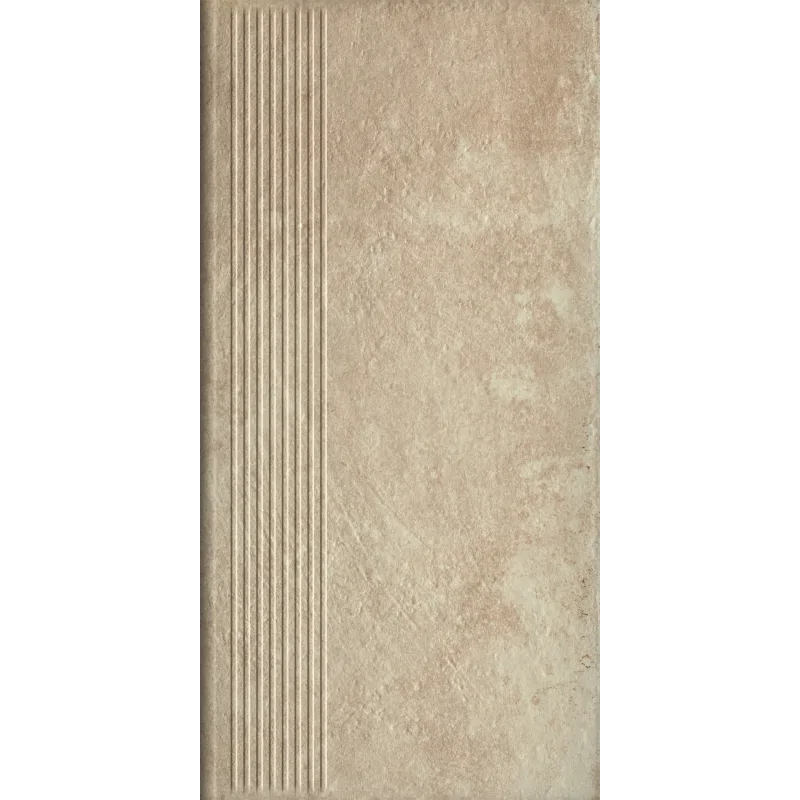 5902610525902 PARADYŻ Scandiano Beige Stopnica Prosta Struktura Mat. 30x60 Z---300X600-1-SCAN.BESP-4