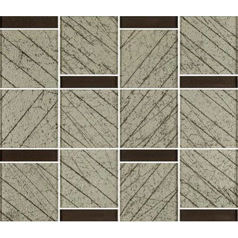 PARADYŻ Uniwersalna Mozaika Szklana Brown Ramones 29,8x25,7 G1