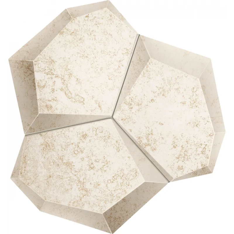 DOMINO (Tubądzin) Alabaster Shine White Mozaika ścienna 21x19 G1 MS-01-271-0210-0190-1-016 EAN 5900199043046