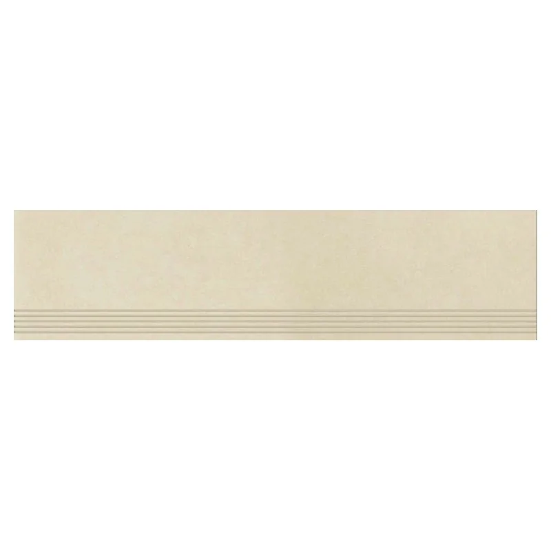 5900144088719 PARADYŻ Intero Beige Stopnica Prosta Nacinana Mat. 29,8x119,8 30x120 QN--0,3X1,2-1-INTE.BESPM2