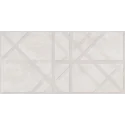 ITT Brugge White Decor RECT. 45x90 G1