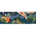 5902027040265 CERAMICA BIANCA Red Koi 1 Decor Płytka Ścienna 30x90 sklep płytki glazura terakota flizy