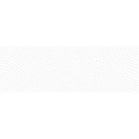 5903943502813 CERAMICA BIANCA Perla White Onda Rett. CCR71-1 Płytka Ścienna 30x90 sklep płytki flizy