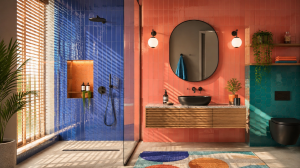 styl Dopamine Decor w łazience